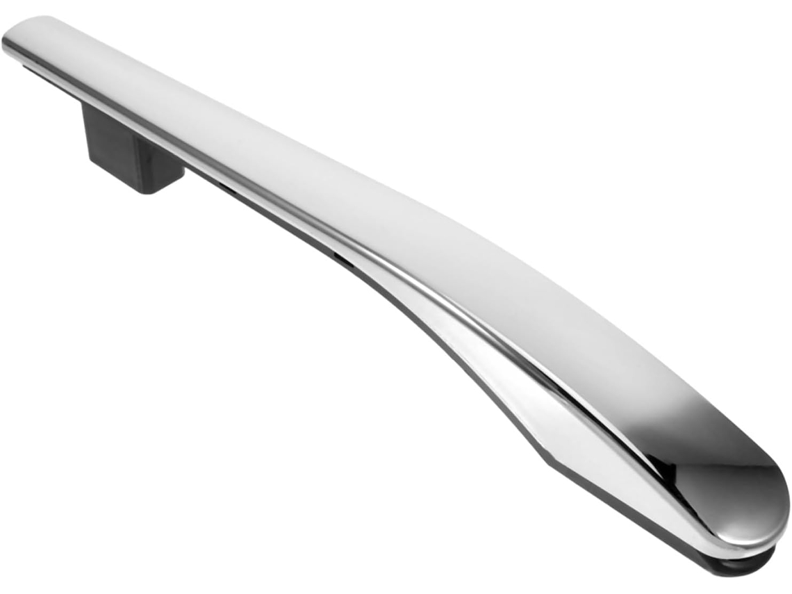 Puxadores De 350mm Em Abs Para Portas Móveis E Congeladores, Cor Prata, Versáteis E Fáceis De Instalar Em Cozinhas