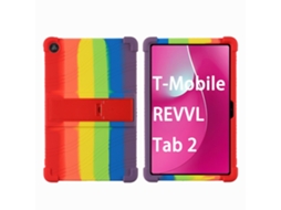 Capa Para Tablet Lurelia, Compatível Com De Silicone Macio E Resistente A Impactos, Compatível Com O T Mobile Revvl Tab 10,1", Silicone