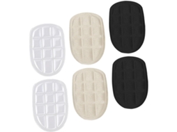 Protetores De Calcanhar Antiderrapantes Para Sapatos, 3 Pares