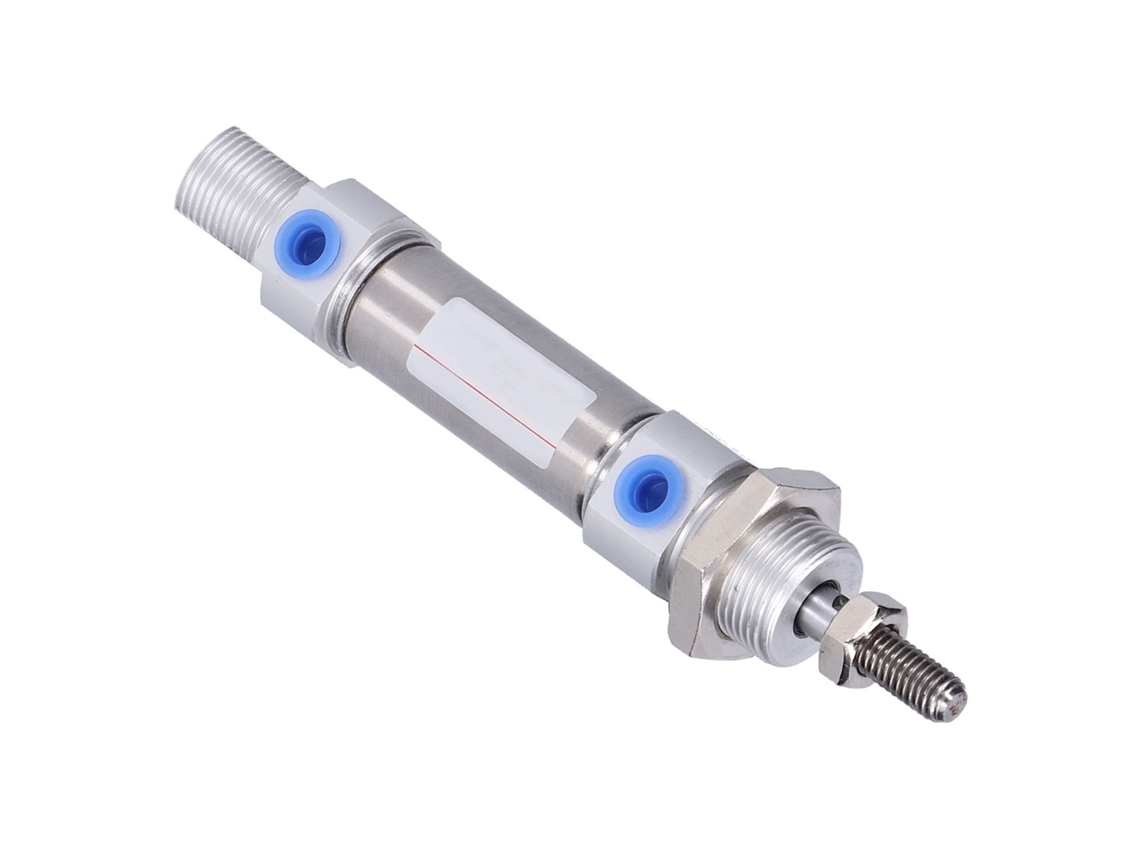 Cilindro De Ar Mini Aço Inox 20mm Pneumático