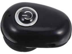 Fone De Ouvido Sem Fio Único, Preto, Plástico, Para Celular