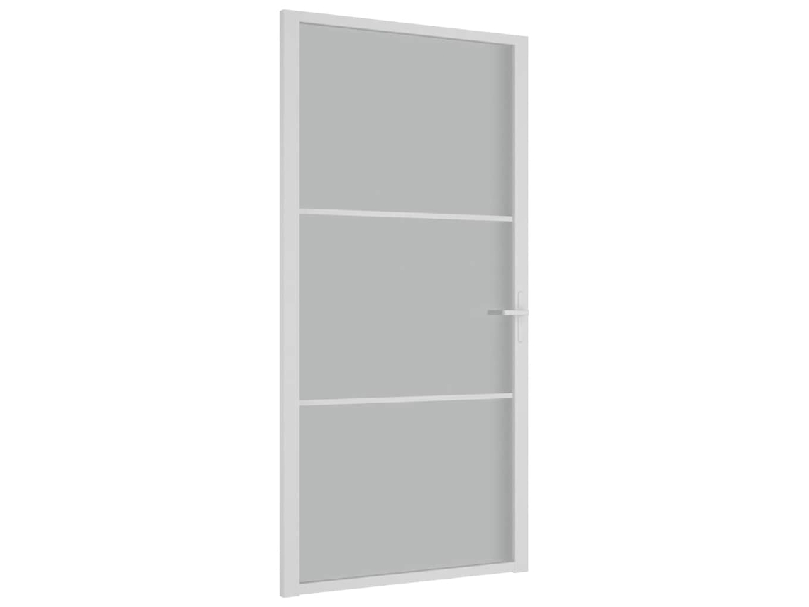 Porta De Interior Vidaxl Branco Vidro (102,5x201,5cm)