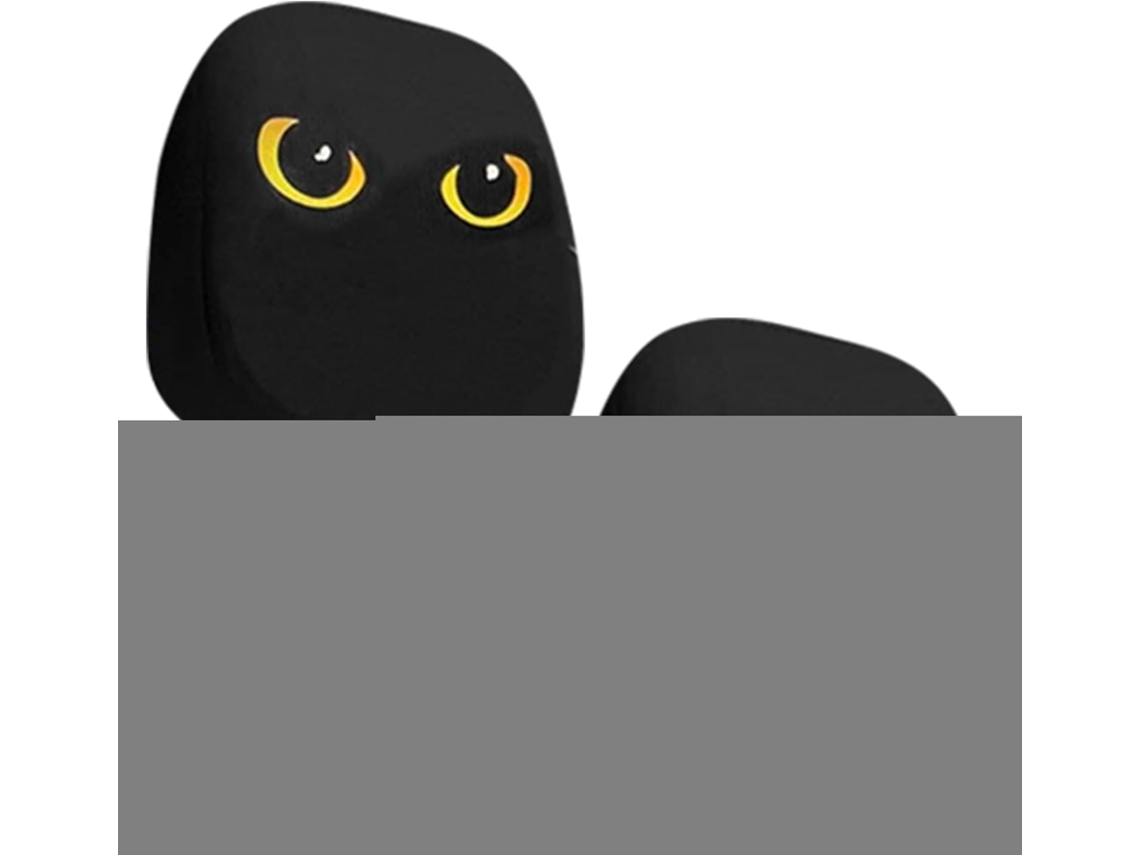Capa protetora para capacete de carro com estampa divertida e máscara grande para os olhos.