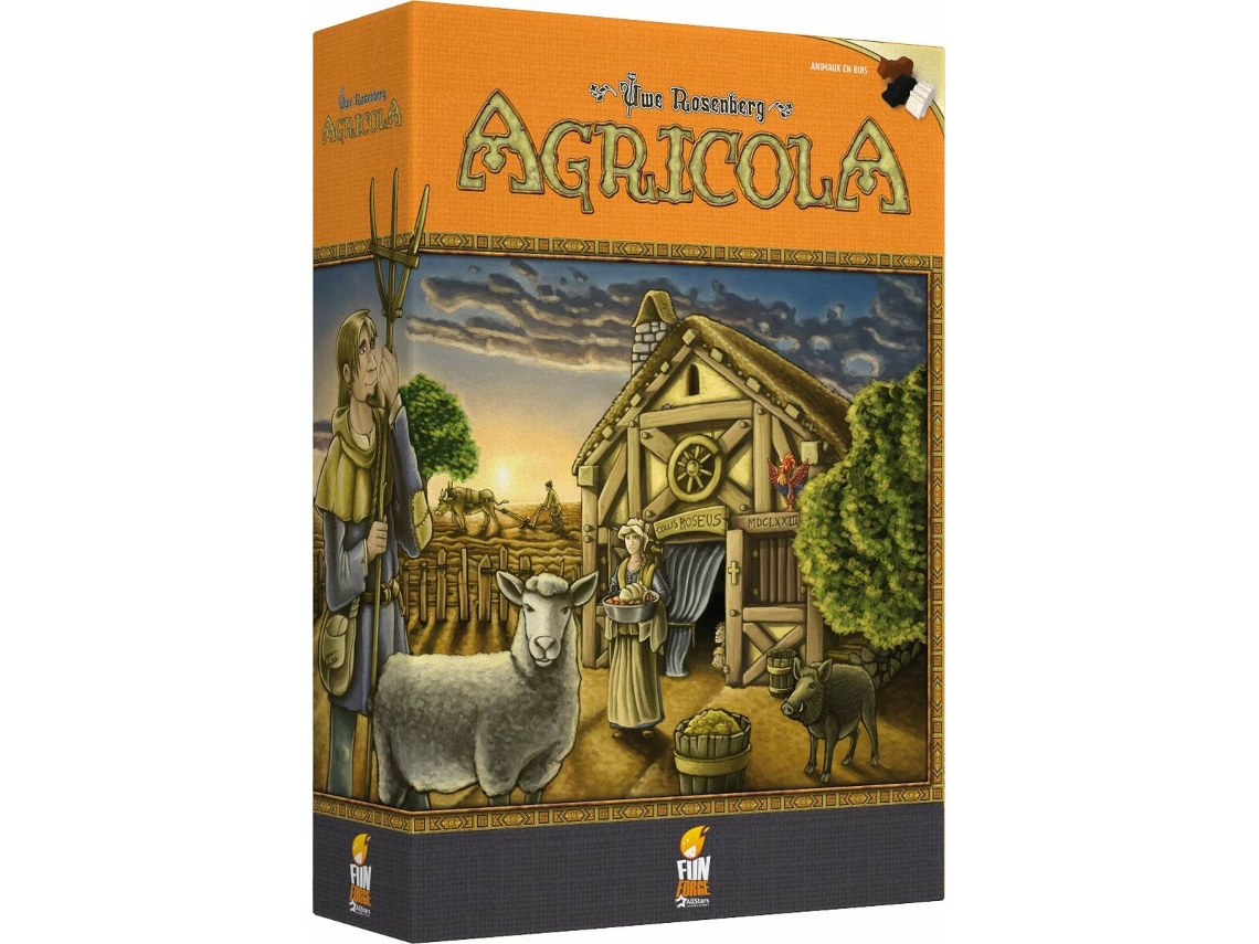 Jogo de Tabuleiro ASMODEE Agricola (Idade Mínima Recomendada: 12 anos)