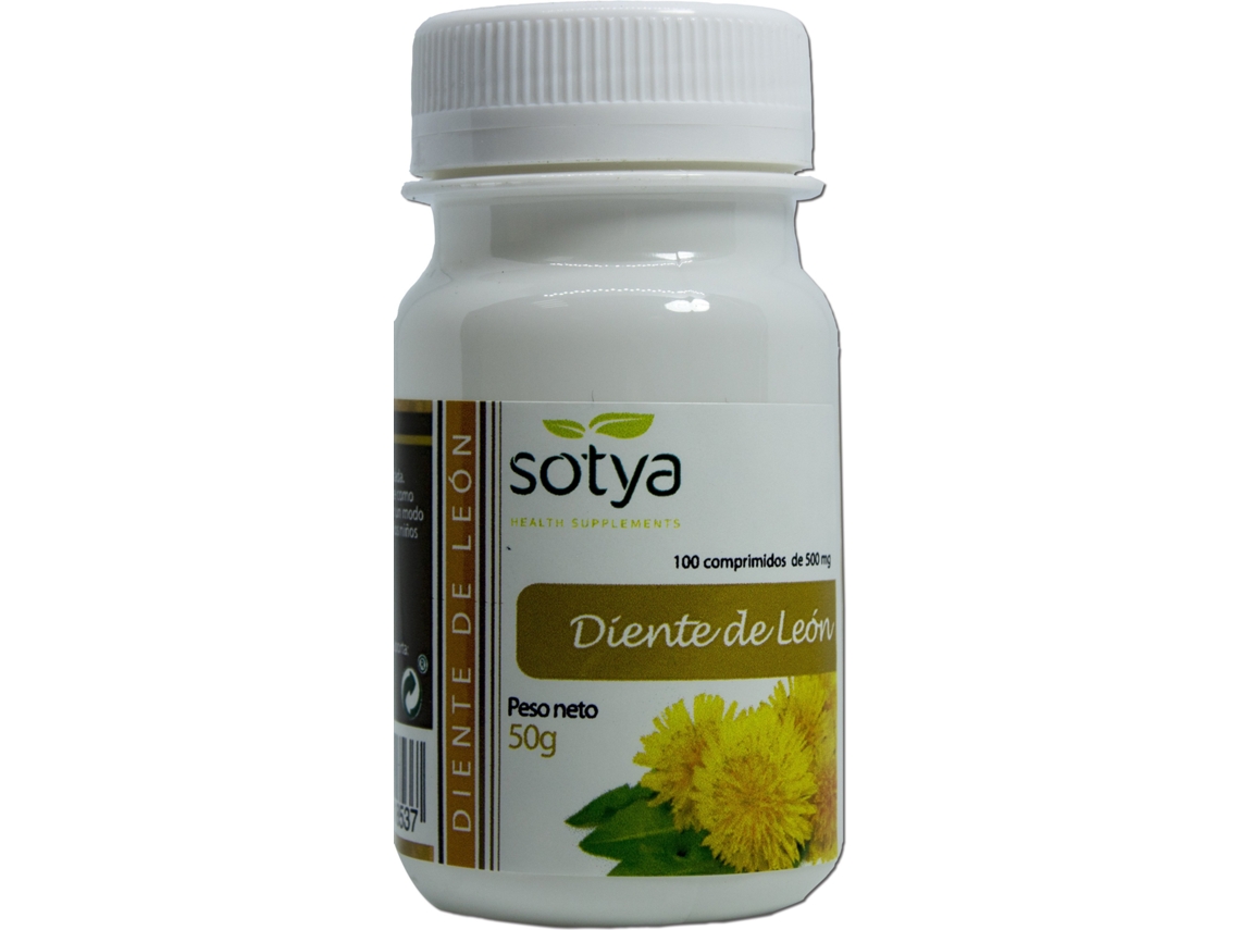 Suplemento Alimentar SOTYA Diente De Leon 100 Comprimidos