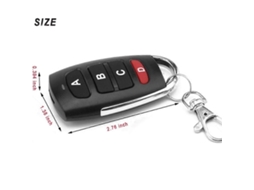 Conjunto de 4 Controles Remotos Universais Duplicadores para Portas de Garagem. TAISHENGDA