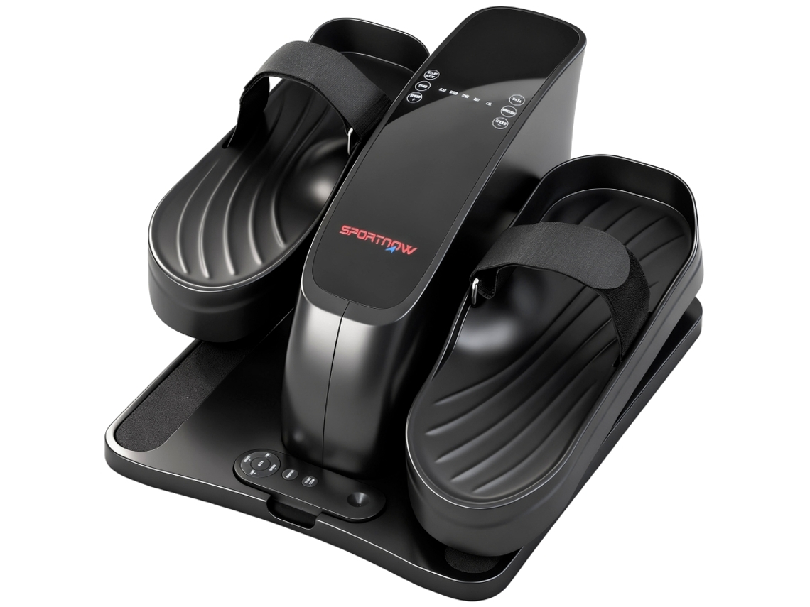 Mini Pedais De Treino Portátil 12 Velocidades, Visor Led E Comando Antiderrapante