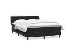 Box Spring Bed, Box Spring Beds Vidaxl Preto Veludo (160 X 210 Cm)