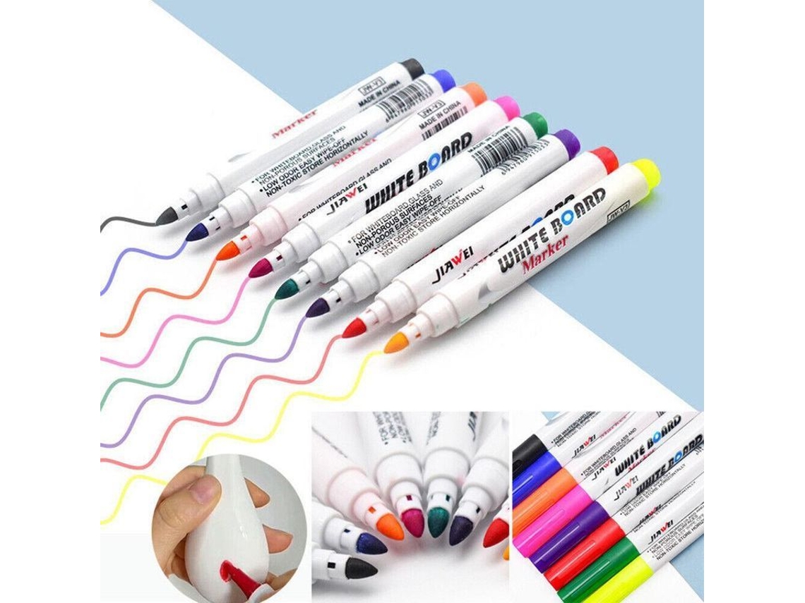 2026 12 Lápices Mágicos de Pintura em Água para Crianças Doodle Flotante Desenho Pcj 8 Peças de Caneta