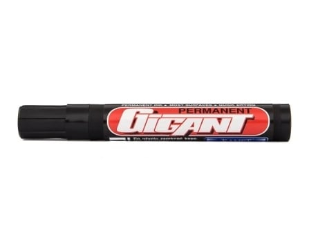 Marcador Gigante Kamet Km1029 Preto, Marcador Para Quadro, Universal, Ideal Para Uso Diário.