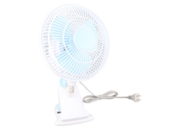 Ventilador Elétrico Mini Clip Compacto Mesa Dormitório Escritório