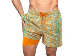 Calcinha De Praia Masculina Quick Dry Com Bolso 15
