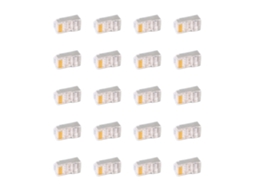 Laxiscreed Conector De Rede Rj45 Blindado Cat6 Metal Com Proteção De Alta Qualidade