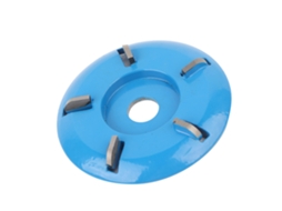 Disco de Corte Primerox para madeira com 5 dentes para esmerilhadeira carpintaria polimento azul