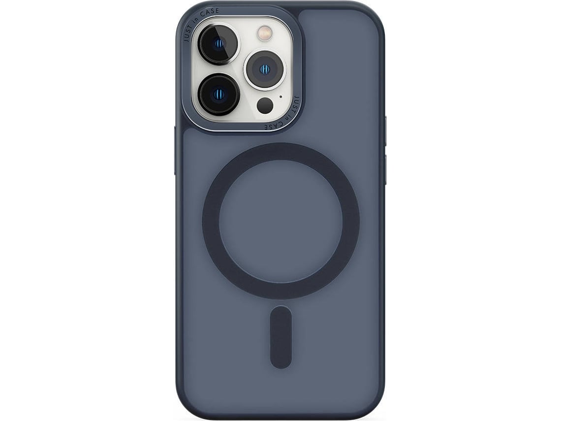 Capa JUST IN CASE  Magsafe iPhone 15 (Azul Escuro)