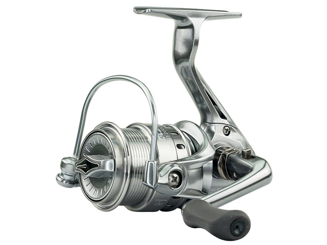 Molinete Spinning Kendo Gead Prateado 2000Tica