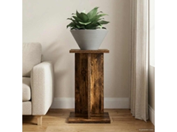 Vidaxl Suporte Para Plantas Carvalho Fumado 25 X 25,5 X 40,5 Cm