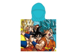 Poncho De Microfibra Dragon Ball Fight 110x55 Cm 86803