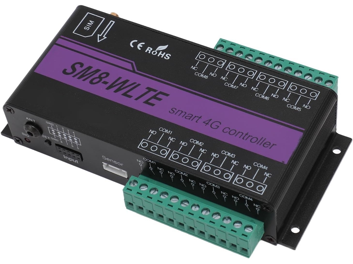 Interruptor De Relé Inteligente 4g 8ch