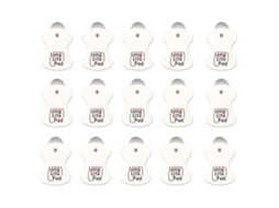 Lurelia Placas De Eletrodo Tens Pack 20 Reutilizáveis