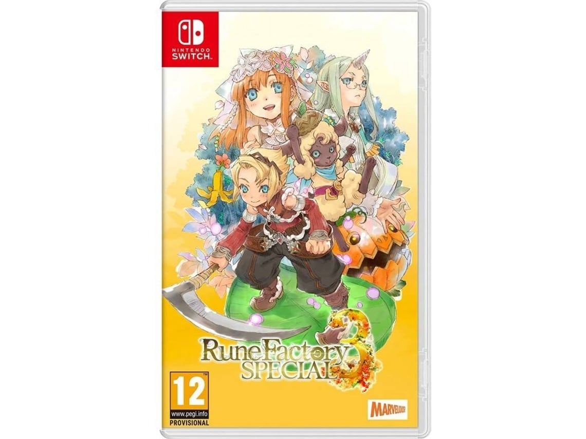 Jogo Nintendo Switch Rune Factory 3 Special