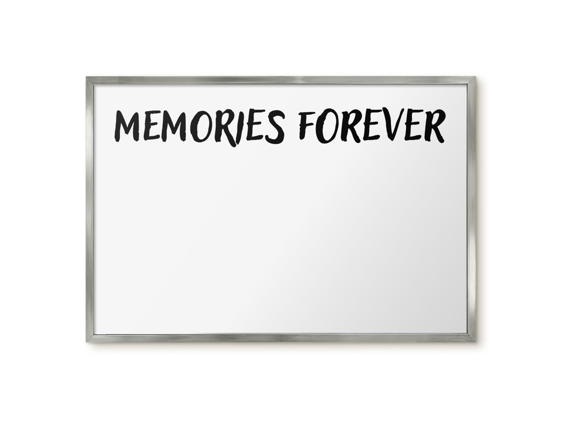 Magnetic Board Memories Forever For The Living Room Espelharte (60x40 Cm)