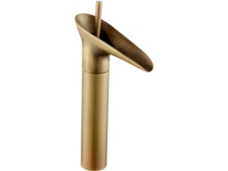 Torneira bronze antigo, misturador alto, válvula cerâmica, G 3/8, X001
