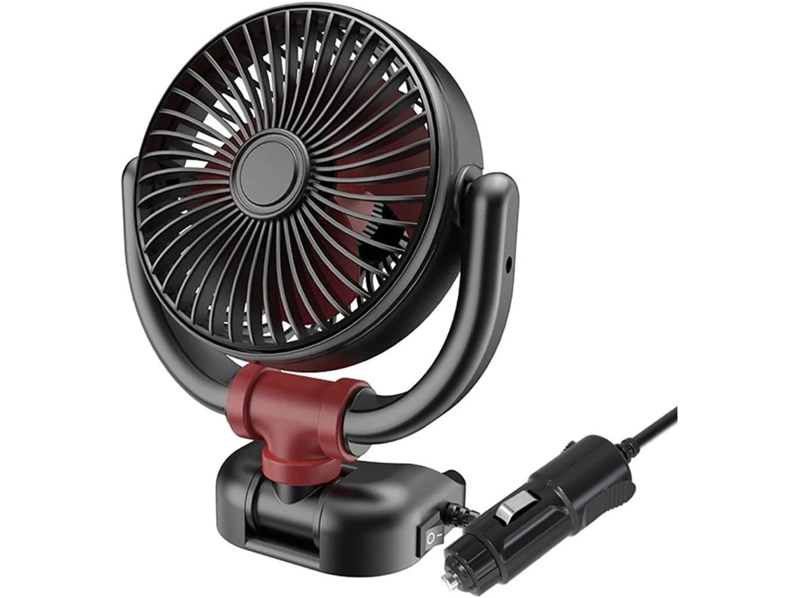 Ventilador Com Ajuste Automático De 360° – Silencioso, 1 Velocidade, Alto Fluxo De Ar