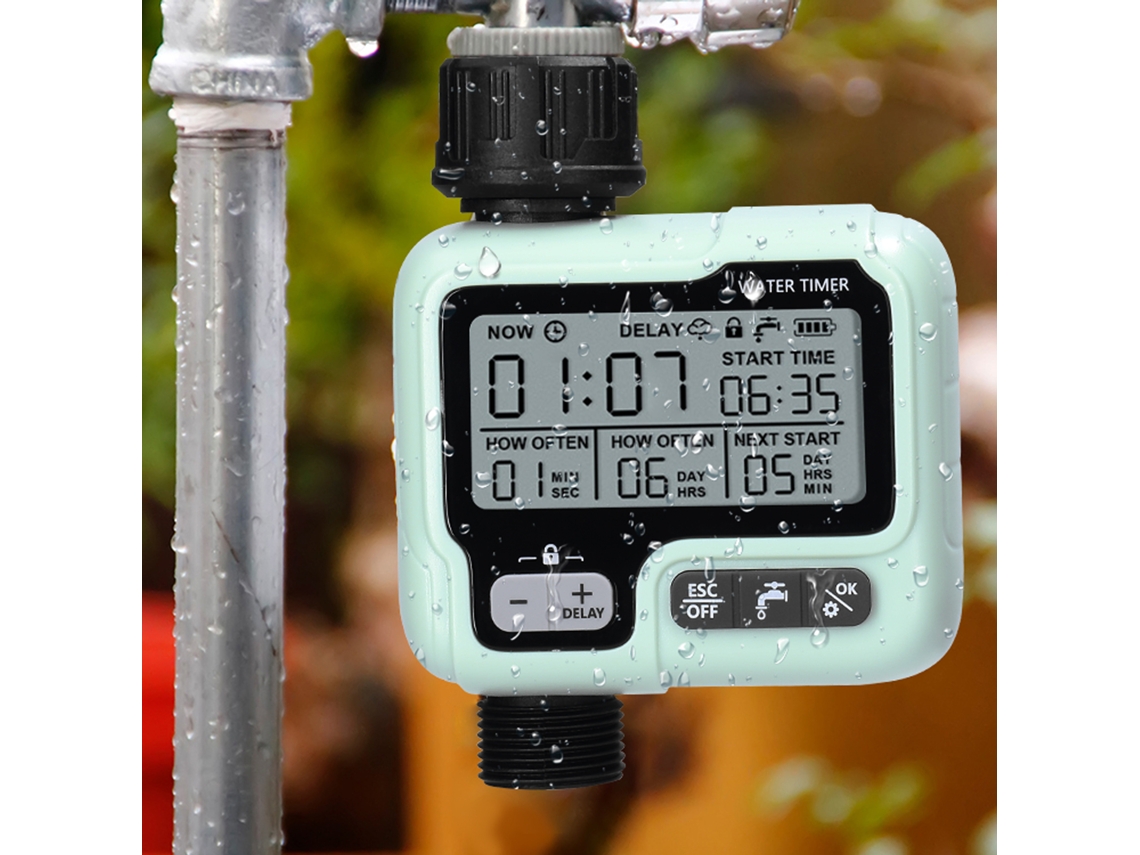 Controlador De Riego Automático Inteligente Ipx5