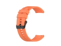 Pulseira De Silicone Preta Com Fivela Para Huawei Watch Gt 3 42mm 20mm (branca)