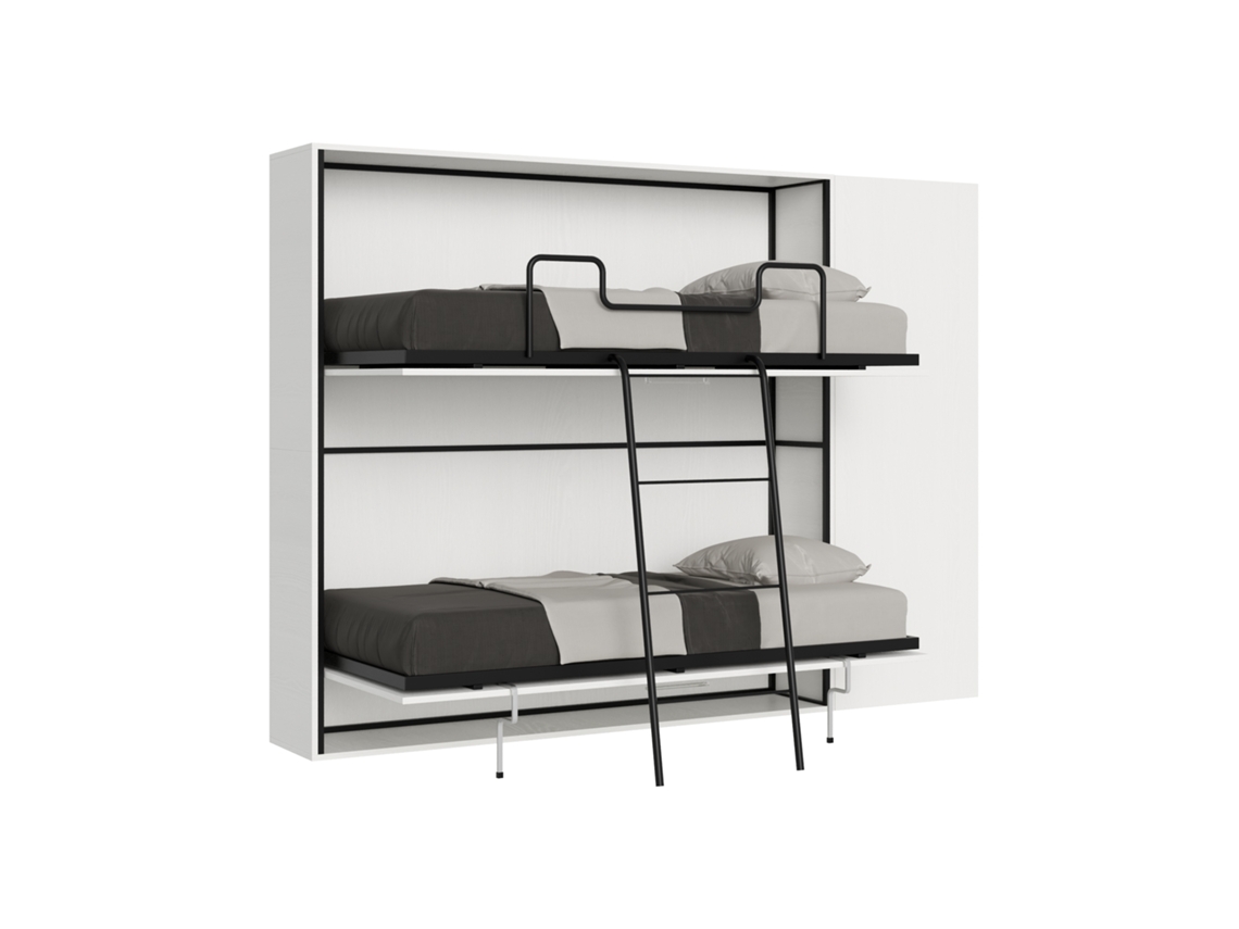 Cama de Casal Kando Composição Cinza ITAMOBY Branco (220x100x120cm)