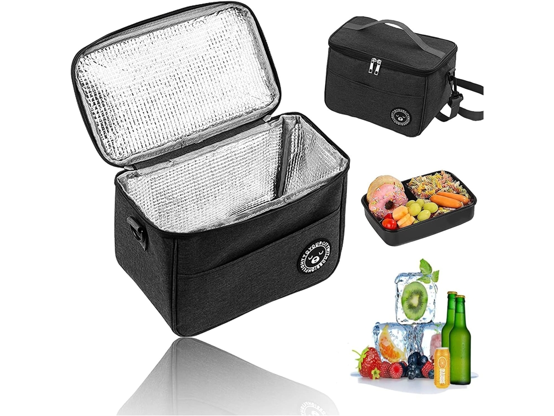 Bolsa Térmica De 6 Litros, Bolsa Térmica, Lancheira Isolada, À Prova Dágua, Durável E Portátil Para Trabalho, Escola, Praia, Piquenique Slowmoose