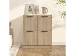 Aparador de 60x30x70 cm Madera Procesada Color Roble Sonoma