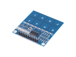 Laxiscreed Interruptor Capacitivo De 8 Canais Para Projetos Electrónicos Diy E Automação