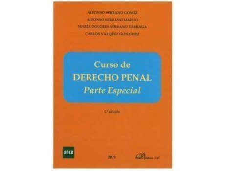 Livro Curso de derecho penal : parte especial de Alfonso Serrano Gómez (Espanhol)