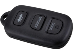 Capa Protetora Para Chave De Carro Com 3+1 Botões, Compatível Com Toyota, Avalon, Lexus, Ls400, Es300, Sc300, Sc400