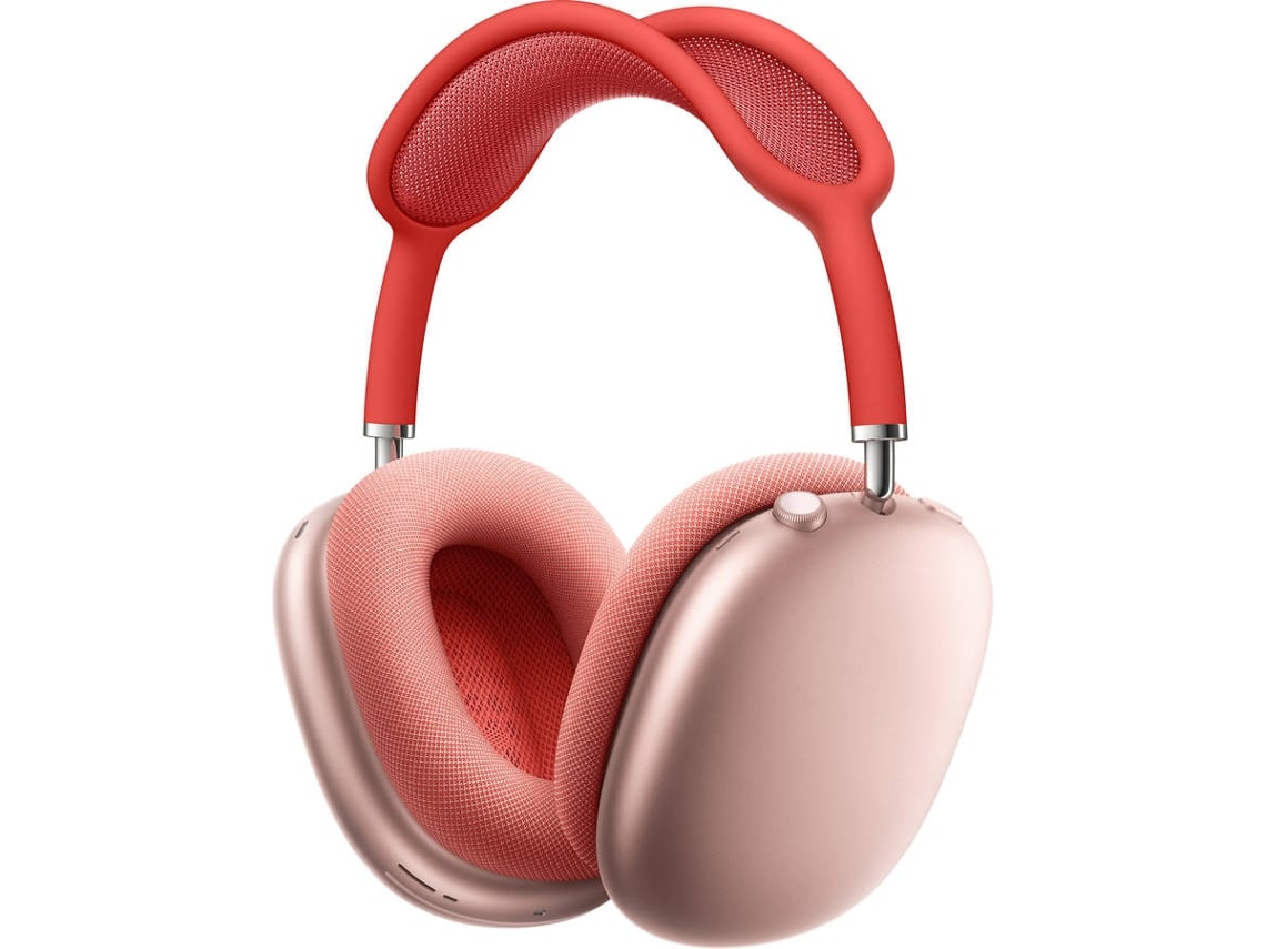 Auscultadores Bluetooth APPLE AirPods Max (Over Ear - Microfone - Noise Cancelling - Rosa)