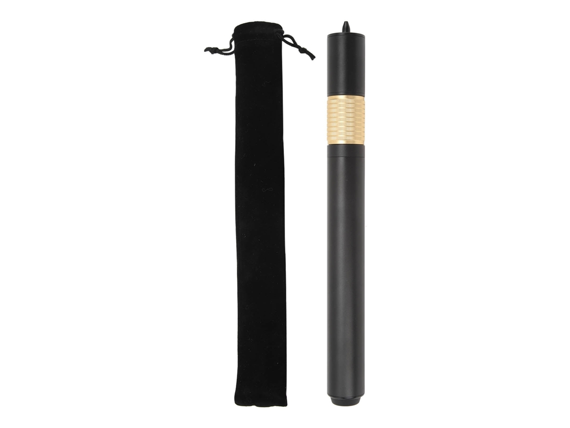 Lurelia Extensor Extensão De Taco De Bilhar De Alumínio Preto E Dourado Com Ajustável