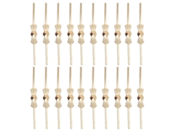 Rebe 200 Peças de Broches de Cristal para Lâmpadas de Teto Metal Durável Clips com Prismas para Candelabros e Projetos 4,50x0,50x0,50cm Dourado