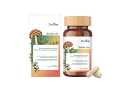 Cápsulas Docteat Ganoderma Cordyceps para Suporte Energético e Cuidado Diário