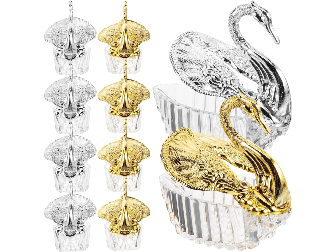 Caixas De Acrílico Para Doces Galpada, 24-unidades, Cores Sortidas, Ideais Para Lembrancinhas De Casamento E Eventos