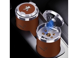 Cinzeiro Automotivo Para Peugeot 206cc 207cc 3008 307cc 307sw, Multifuncional Removível Com Tampa E