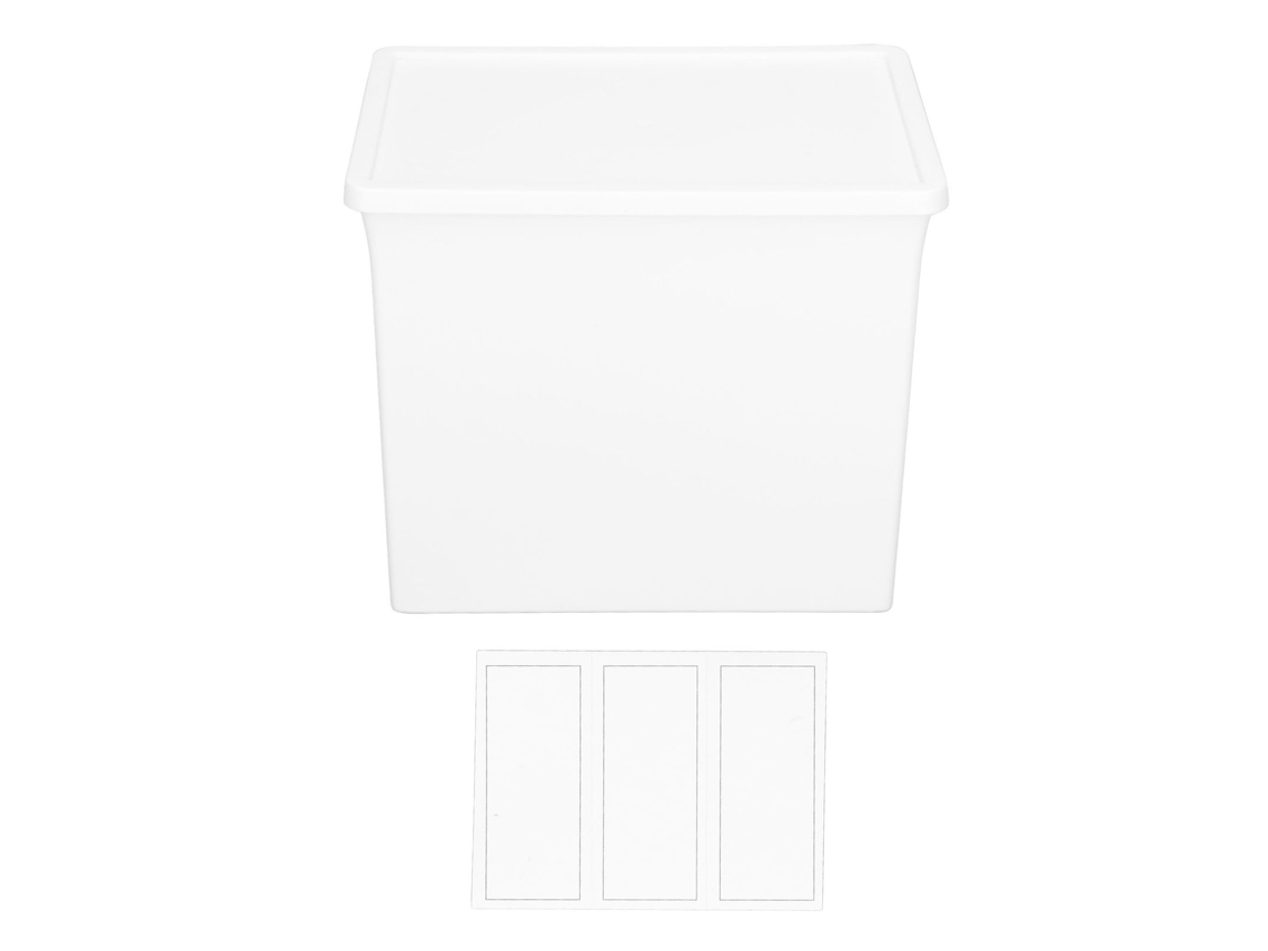 Caja De Armazenamento De Plástico Para Escritório Multifuncional Com Tampa Anti-pó Para Casa