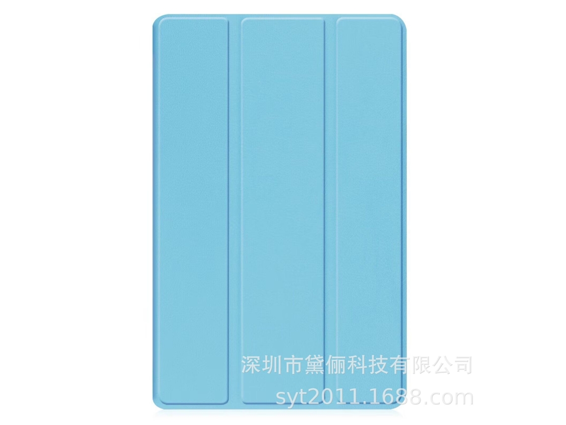 Capa Para Tablet Lurelia, Compatível Com Lenovo Tab K11 Plus 11.5, Azul Claro, Pc, Dobrável Com Suporte, Função Sono