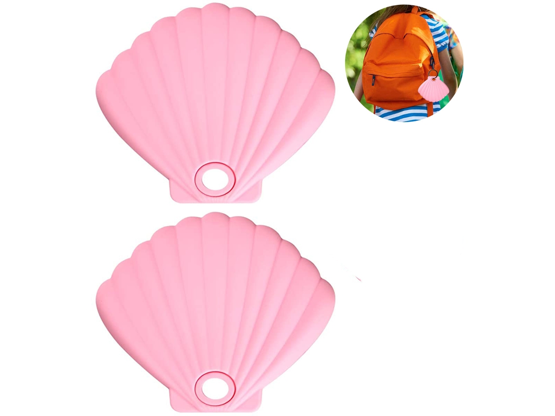 MEOIRUERY Recipiente Para Máscara Estilo Concha, Bolsa De Silicone À Prova De Poeira Para Máscaras, Compacto, Leve, Sem Odor, Material Saudável E Proteção Contr