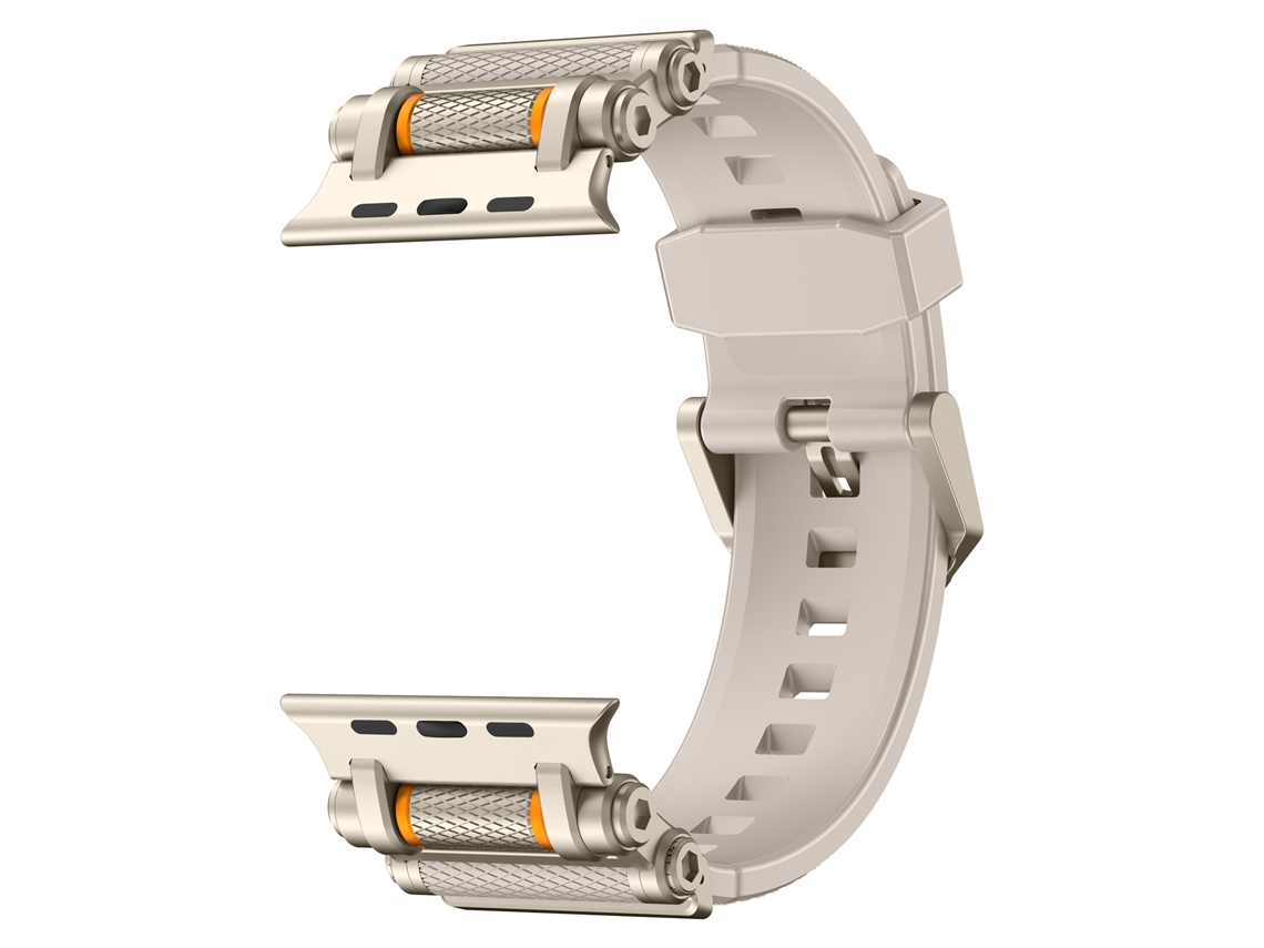 Bracelete universal para Apple Watch 42/44/45/49mm XIAOMOYU, arroz de titânio