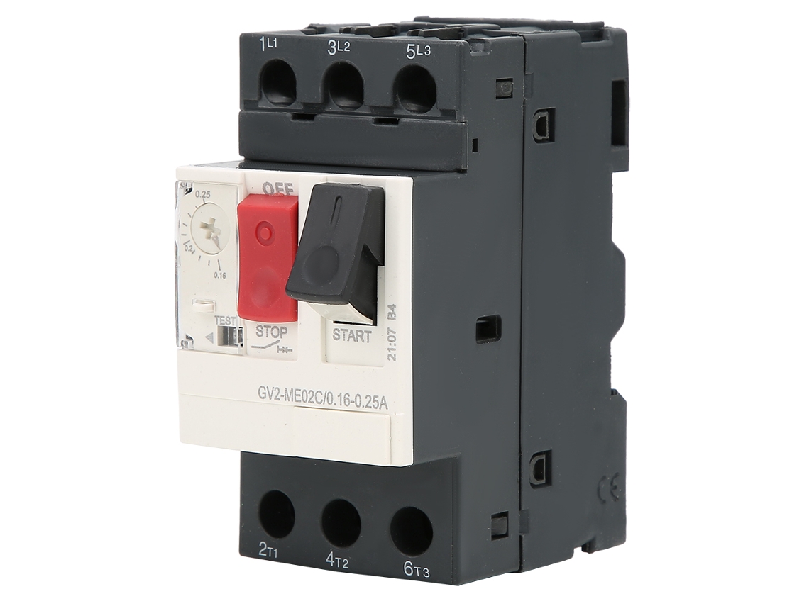 Laxiscreed Gv2 Me02c Disjuntor De Proteção De Motor Para Circuitos Eléctricos
