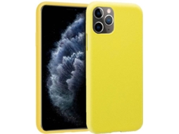 Capa iPhone 11 Pro COOL Silicone Amarelo