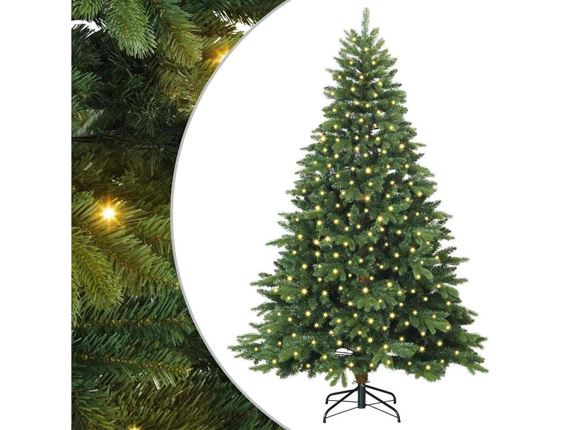 Decoração De Natal Vidaxl Verde Plástico (180 Cm)