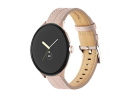 Pulseira De Couro Com Slots Para Relógio Google Pixel